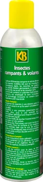 Aérosol anti-insectes volants et rampants, KB, 300 ml