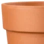 Pot Terre Cuite Deroma Perfetto Cotto Diam.24.5 X L.24.5 X H.19.7 Cm Terre Rouge