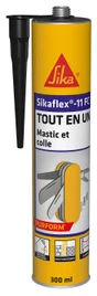 Mastic colle Sikaflex 11FC, SIKA, 300 ml noir