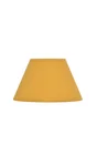Abat-Jour Fe, Diam.22 Cm, Coton, Moutarde Corep
