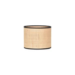 Abat-Jour Cylindre, Diam.18 Cm, Raphia, Naturel Corep