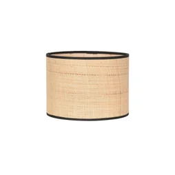 Abat-Jour Cylindre, Diam.30 Cm, Raphia, Naturel Corep