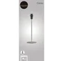 Pied De Lampe Ceres, Métal Chrome, 35 Cm, Inspire