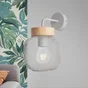 Applique, Scandinave Métal Gris Brilliant Giada 1 Lumière(S)