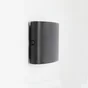 Applique, Design Aluminium Noir Led Intégrée Lussiol Squeezy
