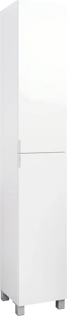 Colonne de salle de bains, 2p l.30 x H.180 x P.32 cm, blanc, Essential