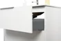 Meuble sous-vasque, 2t l.79 x H.53 x P.45 cm, blanc, Essential