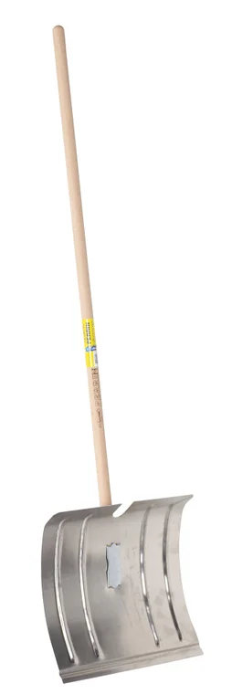 Poussoir À Neige Alu 42 Cm Perrin Manche Bois L.115 Cm