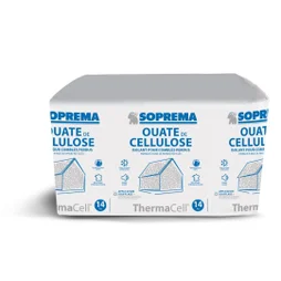 Ouate Cellulose À Épandre Ou À Souffler Thermacell, 14Kg, R Selon L'Épaisseur