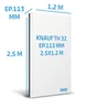 Doublage En Polystyrène Expansé, Th 32, Knauf 2.5 X 1.2M Ep. 13+100Mm, R=3.15