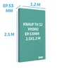 Doublage En Polystyrène Expansé, Th 32, Knauf 2.5 X 1.2M Ep. 13+40Mm, R=1.30