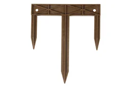 Lot De 4 Griffes De Fixation Brun Naturel Nortene