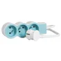 Multiprise Filaire Compact, 3 Prises Bleu Legrand