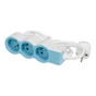 Multiprise Filaire Compact, 3 Prises Bleu Legrand