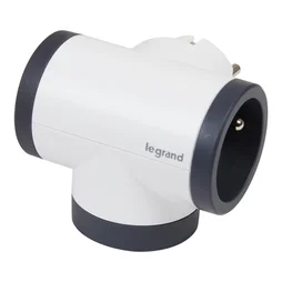 Triplite Usb Murale Compact, 2 Prises Noir Legrand