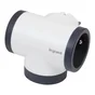 Triplite Usb Murale Compact, 2 Prises Noir Legrand