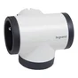 Triplite Usb Murale Compact, 2 Prises Noir Legrand