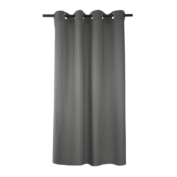 Rideau, Coton, Sunny Gris L.140 X H.280 Cm
