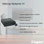 Multiprise Filaire, 8 Prises Noir Legrand