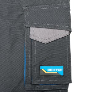 Salopette De Travail Dexter Overall Noir / Gris Taille M