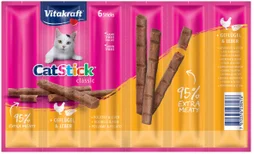 Friandise chat stick mini  volaille/foie x6 , VITAKRAFT