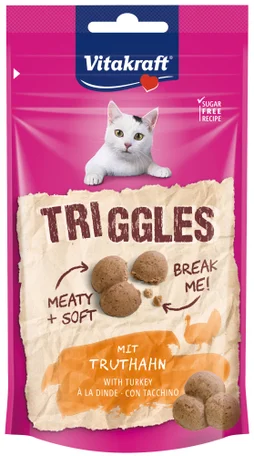 Friandise chat triggles dinde 40g , VITAKRAFT