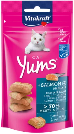 Friandise chat yums saumon 40g , VITAKRAFT