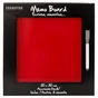 Mémo Board Rouge, 30X30 Cm