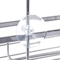 Etagère de bain / douche a suspendre à 2 niveaux en acier Essential, SENSEA, H.55.4 X l.9 X P.9 cm chromé