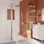Meuble sous-vasque l.70 x H.67 x P.40 cm, blanc, Easy