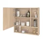 Armoire De Toilette L. 70 Cm, Beige, Sensea Easy