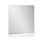 Miroir non lumineux avec tablette l.70 x H.78 cm, blanc, SENSEA Easy