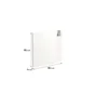 Porte Battante Spaceo Kub Blanc L32.2Xh35Cm