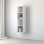 Etagère SPACEO Kub blanc H.139.3 x L.36 cm x P.31.7 cm