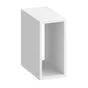Etagère blanc bois, H.36.1 x L.18 cm x P.31.7 cm, Ep.1.6 cm