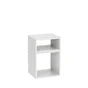 Etagère blanc bois, H.36.1 x L.18 cm x P.31.7 cm, Ep.1.6 cm