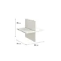 Croisillons SPACEO Kub blanc