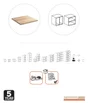 Tablette SPACEO Kub chêne