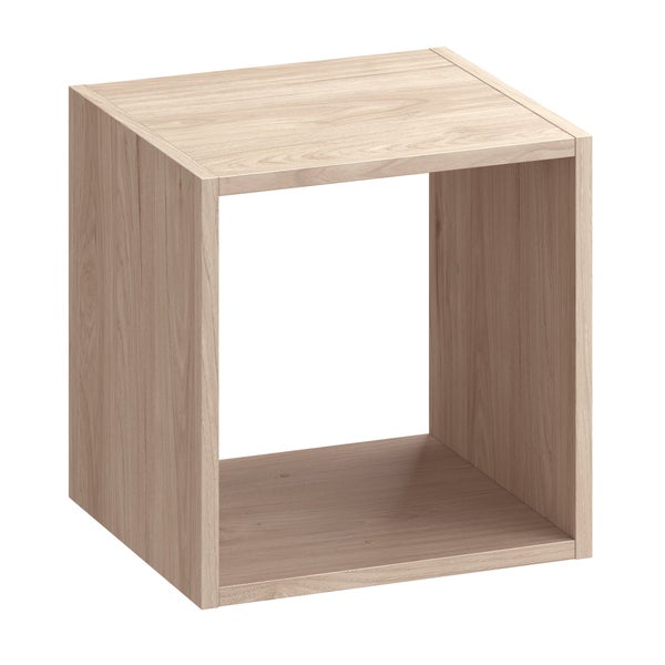 Etagère 1 case SPACEO Kub chêne