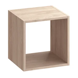 Etagère 1 case SPACEO Kub chêne