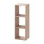 Etagère 3 cases SPACEO Kub chêne