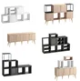 Etagère 3 cases SPACEO Kub chêne