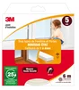 Joint de porte et fenêtre mauvais état 3M 1 à 4 mm, L.6 m blanc