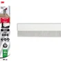 Bas De Porte Adhésif Sol Très Irregulier Premium 3M, L.93 Cm Blanc