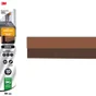 Bas De Porte Adhésif Sol Irregulier Premium 3M, L.93 Cm Marron