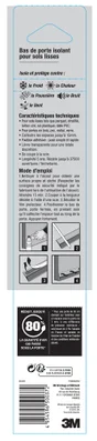 Bas De Porte Adhésif Sol Lisse Classique 3M, L.93 Cm Marron