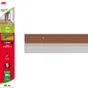 Bas De Porte À Visser Sol Lisse Classique 3M, L.93 Cm Marron