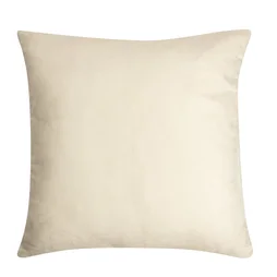 Housse de coussin Newmanchester, écru H.45 x l.45 cm