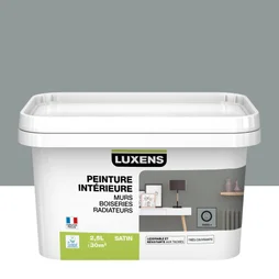 Peinture Mur, Boiserie, Radiateur Luxens Paris 4 Satiné 2.5 L
