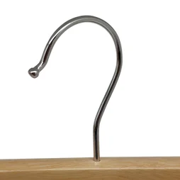 cintre pantalon et jupe SPACEO bois naturel, H.11.3 x l.34 x P.1.2 cm